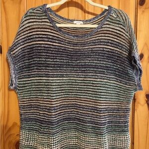 J Jill striped knit top